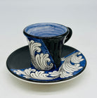 Set 6 tazzine da caffè decorate a mano “Ornato” Ceramica Caltagirone - MADE IN SICILY