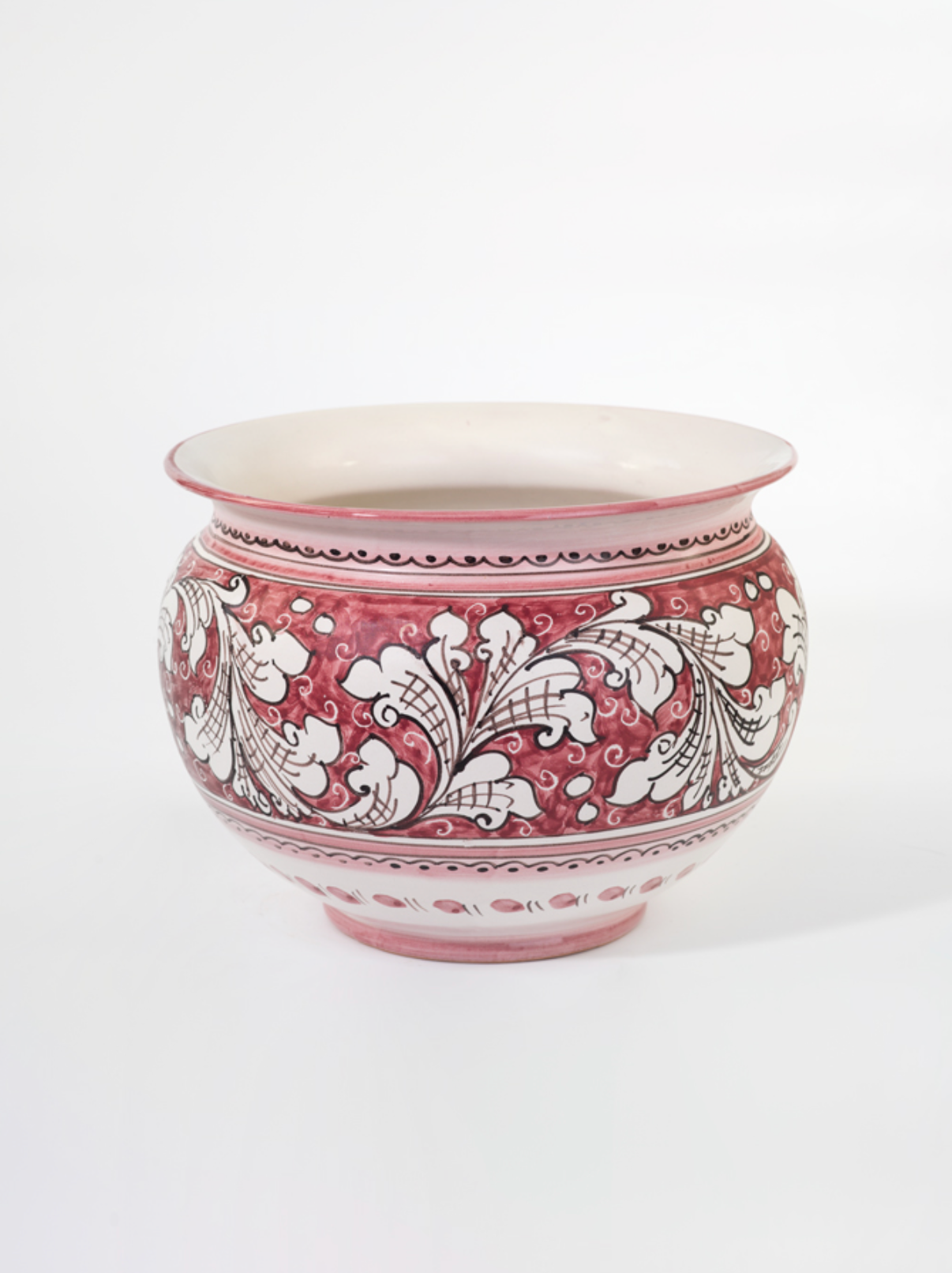 Portavaso Decorato Ceramica Caltagirone Artigianale VARIE MISURE - VASO