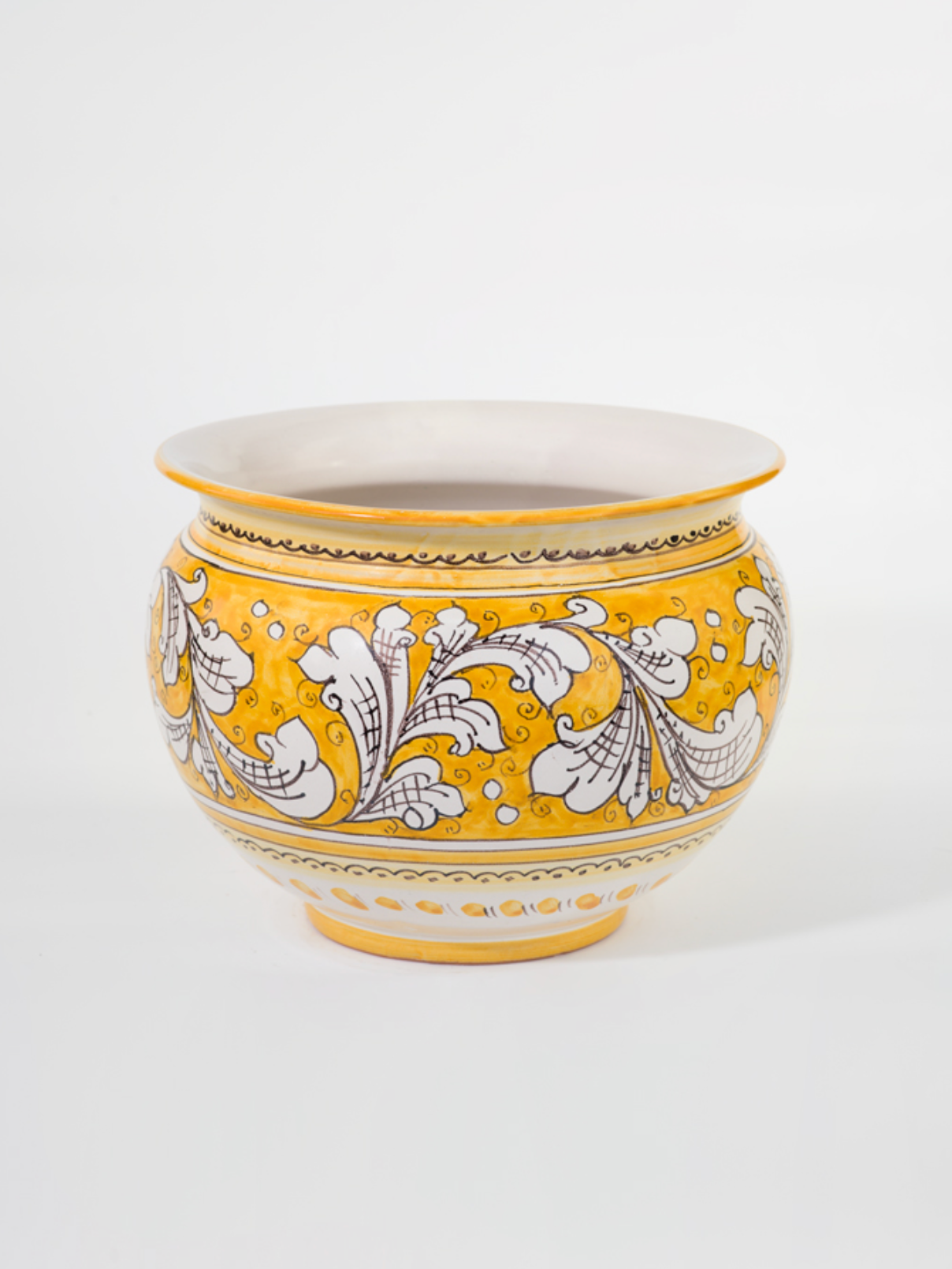 Portavaso Decorato Ceramica Caltagirone Artigianale VARIE MISURE - VASO
