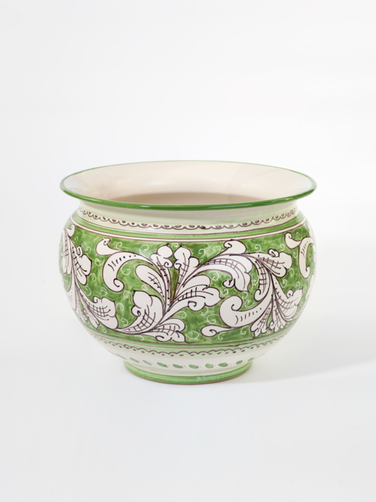 Portavaso Decorato Ceramica Caltagirone Artigianale VARIE MISURE - VASO