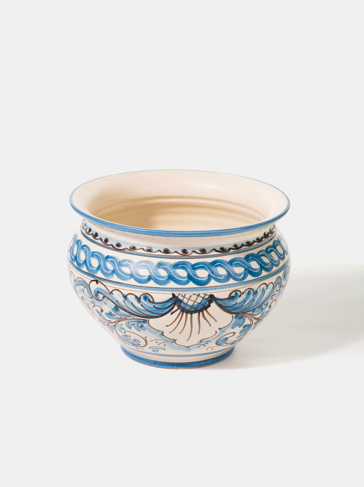 Portavaso Decorato Ceramica Caltagirone Artigianale VARIE MISURE - VASO