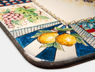 Tavolo Rettangolare cm 200x100 Pietra Lavica Decoro Mori Siciliani - TAVOLI