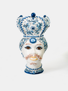 Teste di Moro Persia TDS Ceramica Caltagirone cm H.43 L.25 Artigianale - Uomo - TESTE DI MORO