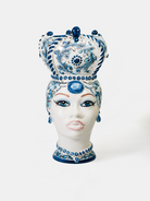 Teste di Moro Persia TDS Ceramica Caltagirone cm H.43 L.25 Artigianale - Donna - TESTE DI MORO