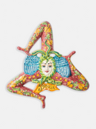 Trinacria cm 45 Ceramica di Caltagirone VARI COLORI - Rosso - OGGETTISTICA