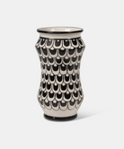 Vaso Albarello TDS cm H.30 Ceramica Caltagirone Nido d’Api - OGGETTISTICA