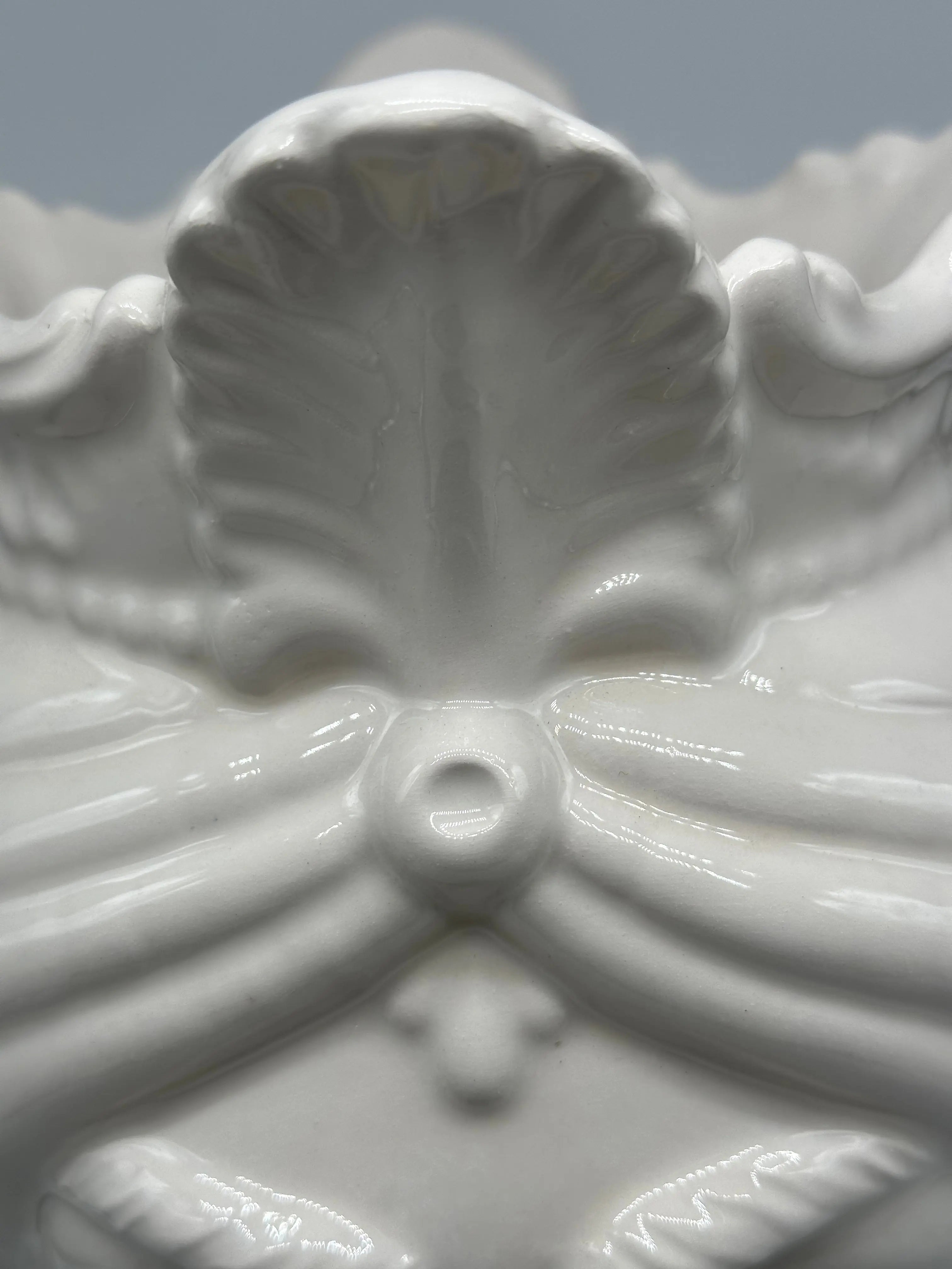 FINE SERIE - Teste di Moro Afro Uomo Ceramica Caltagirone cm H.35 L.23 Artigianale Bianco Labbra Rosse DD CERAMICHE SICILIANE