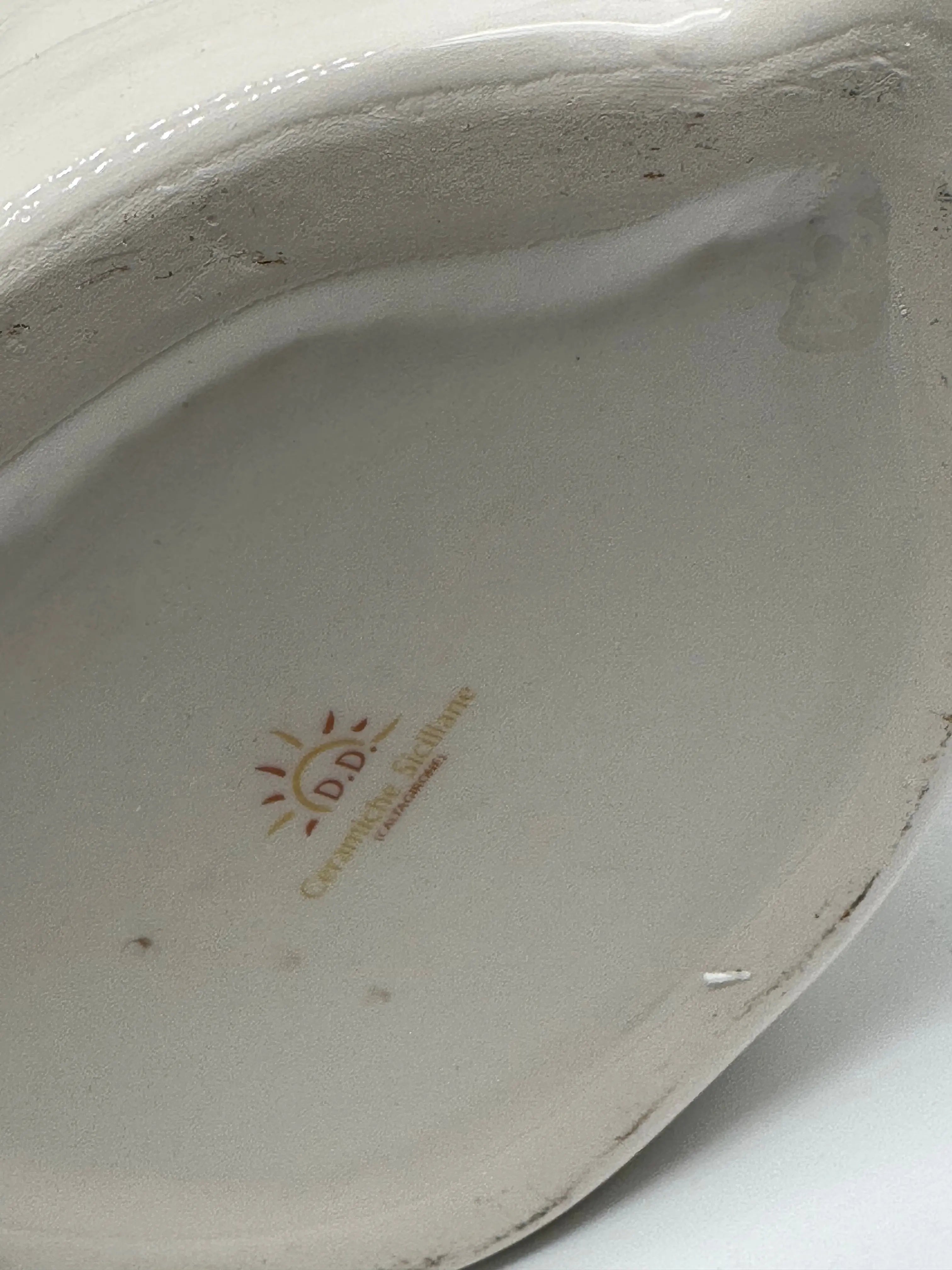 FINE SERIE - Teste di Moro Afro Uomo Ceramica Caltagirone cm H.35 L.23 Artigianale Bianco Labbra Rosse DD CERAMICHE SICILIANE