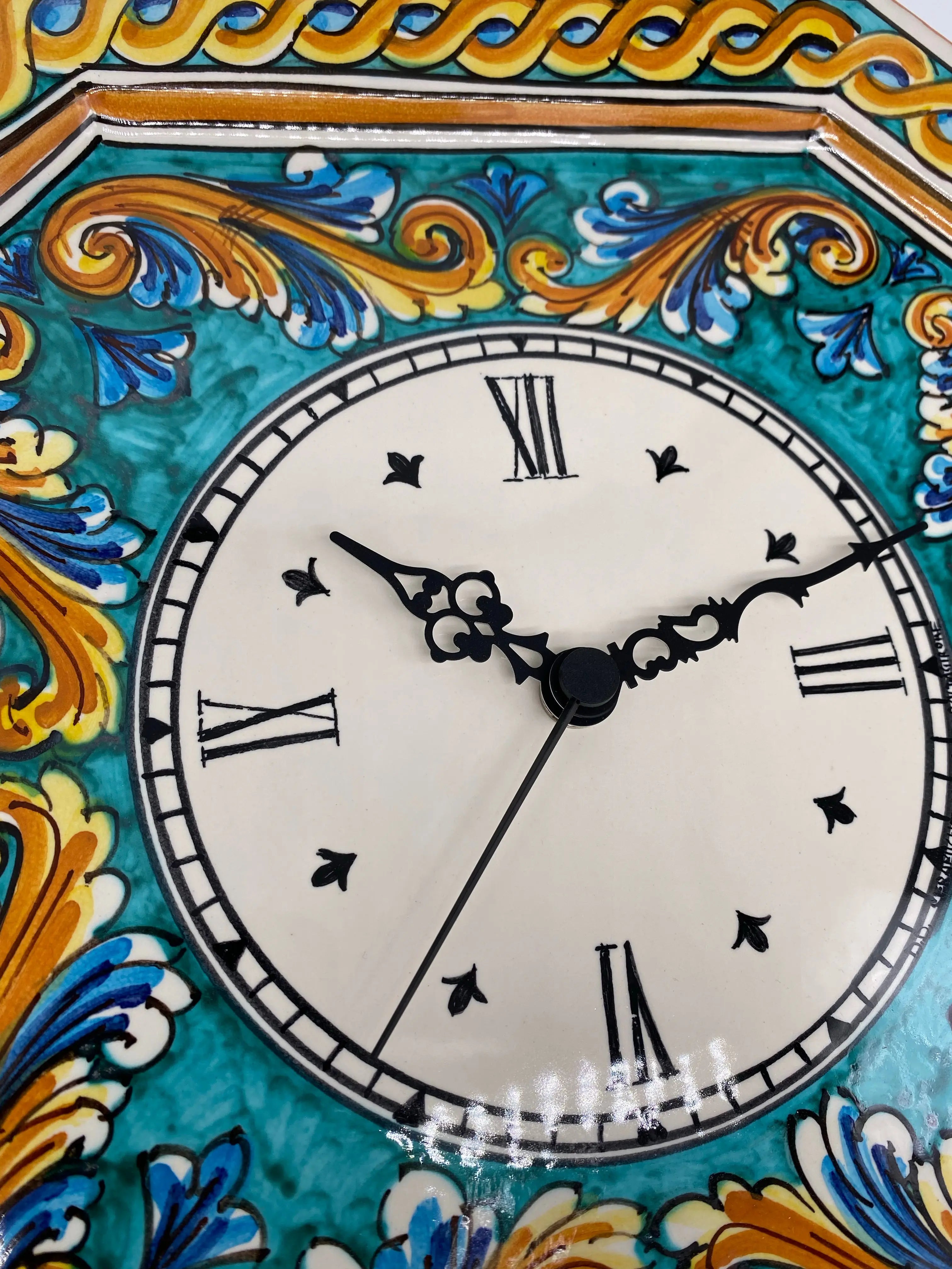 Orologio Da Parete Ottagonale In Miniatura Scala 1:12 – Regolatore Per Casa Delle Bambole – Town Square Miniatures