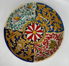 Ciotalo Vassoio Insalatiera Ceramica Caltagirone Diametro 30 cm Artigianale Decorata - DD CERAMICHE SICILIANE