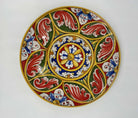 Piatto Decorativo dipinto a mano diametro cm 30 Decoro n.4 - DD CERAMICHE SICILIANE